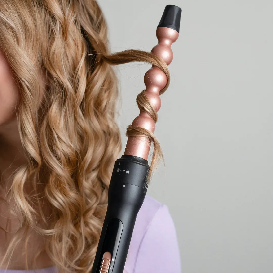Interchangeable Anti Tangle Curler Set