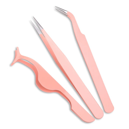 Stainless Steel Eyelash Tweezers