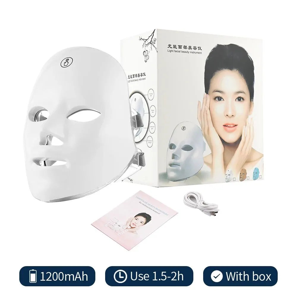 7 Colors Cycle Beauty Mask