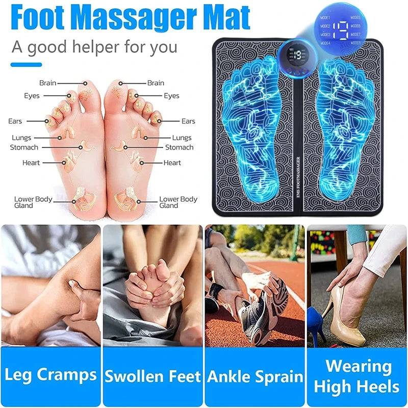 Electric Foot Massager Pad
