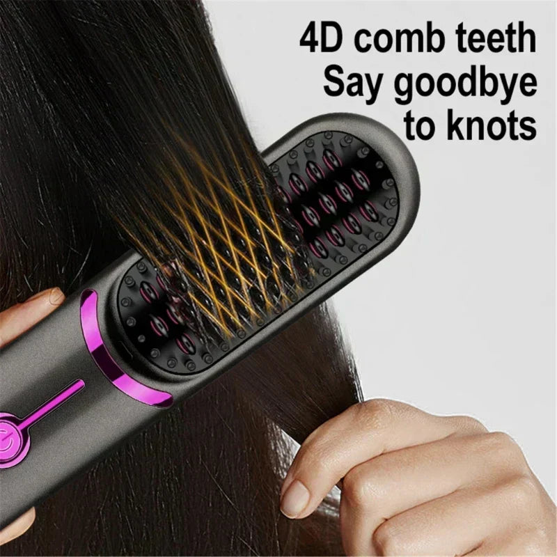 Wireless Cordless Hair Brush