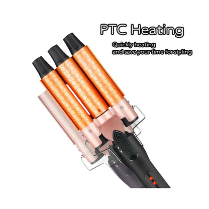 Interchangeable Anti Tangle Curler Set