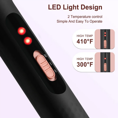 Interchangeable Anti Tangle Curler Set