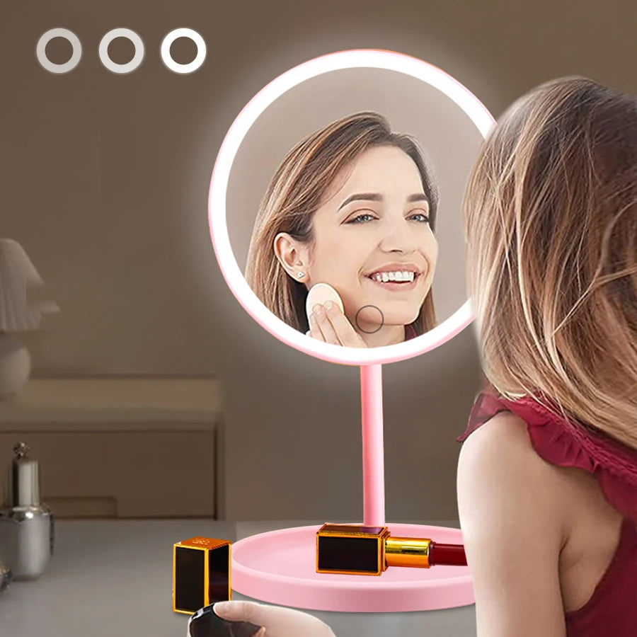 Foldable LED Makeup Mirror Lamp